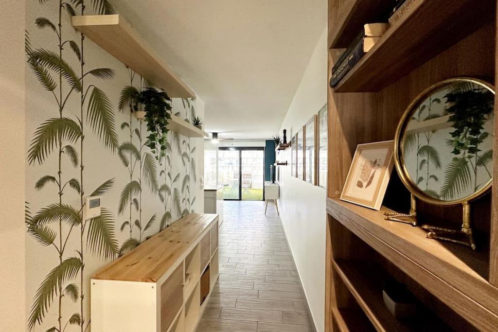 Bel Appart Design 2Ch, Mairie, Pkg, Wifi, Terrasse, Port Marianne Montpellier Bagian luar foto