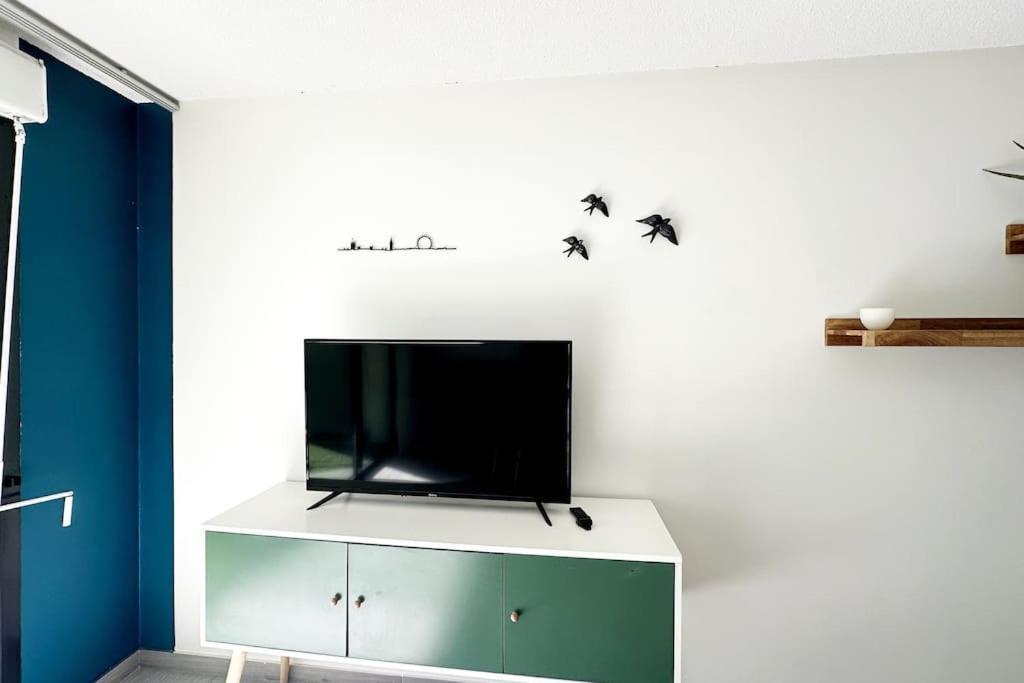 Bel Appart Design 2Ch, Mairie, Pkg, Wifi, Terrasse, Port Marianne Montpellier Bagian luar foto