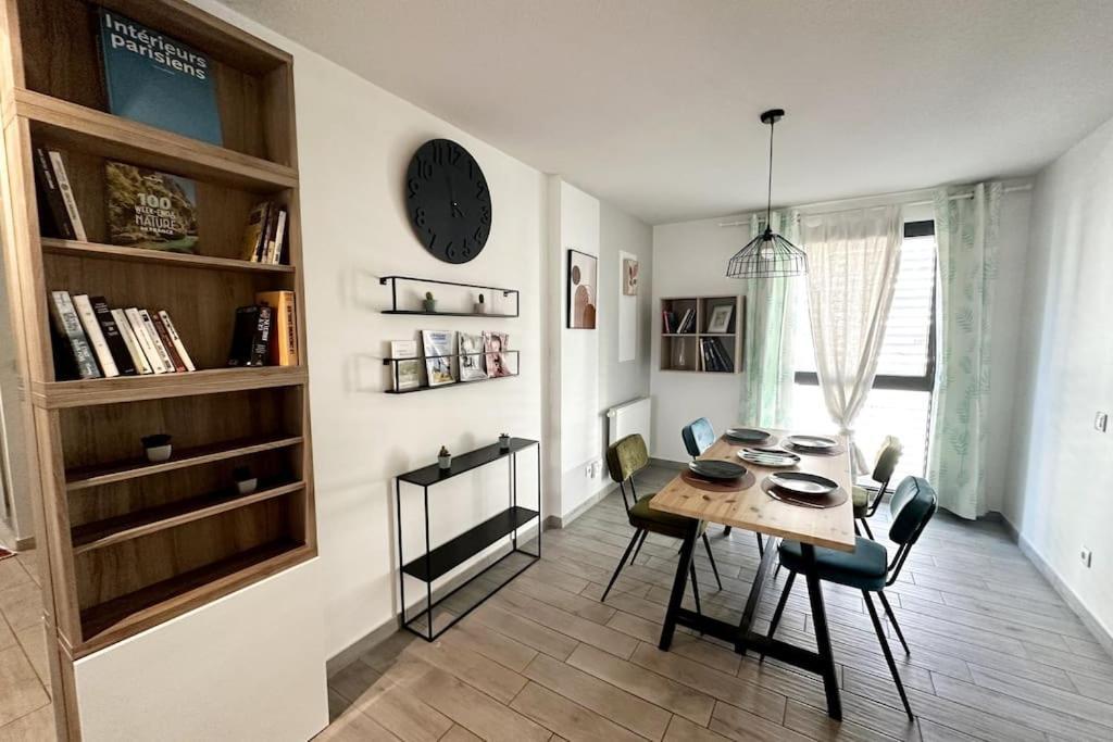 Bel Appart Design 2Ch, Mairie, Pkg, Wifi, Terrasse, Port Marianne Montpellier Bagian luar foto