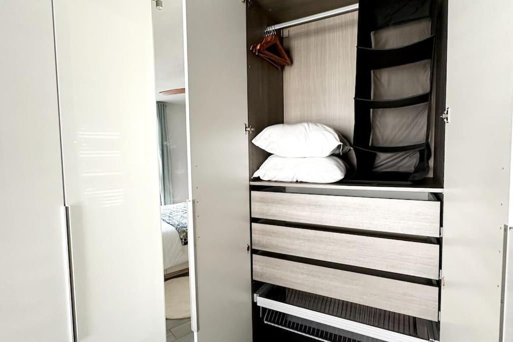 Bel Appart Design 2Ch, Mairie, Pkg, Wifi, Terrasse, Port Marianne Montpellier Bagian luar foto