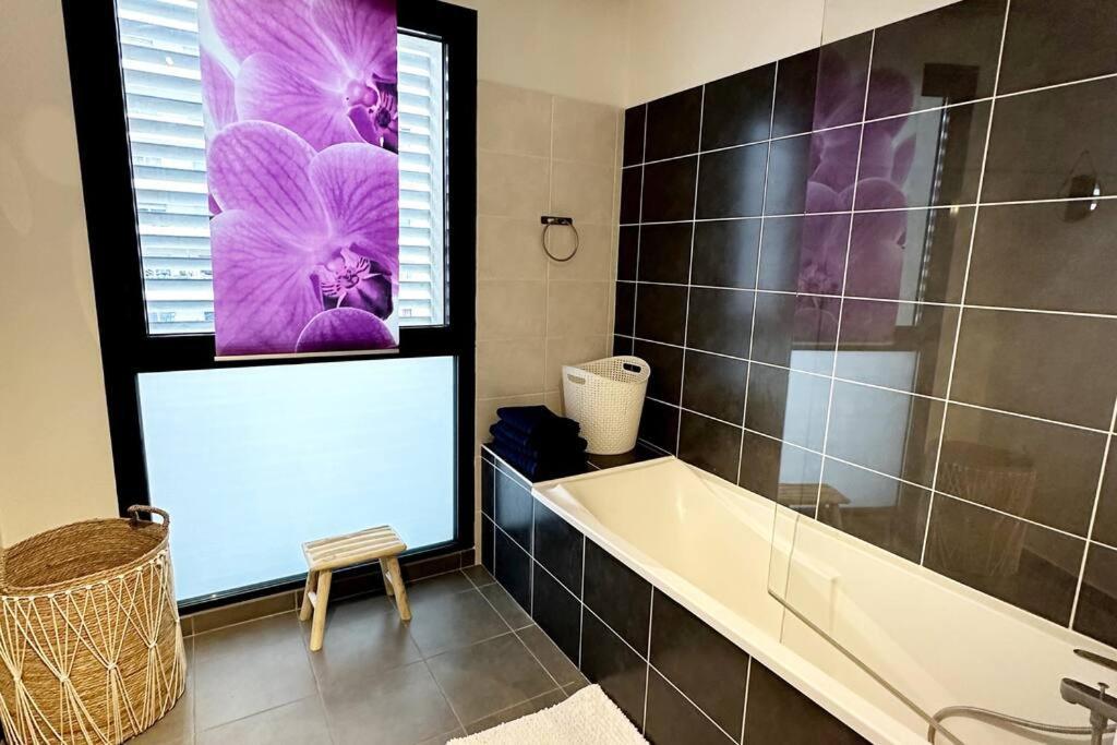 Bel Appart Design 2Ch, Mairie, Pkg, Wifi, Terrasse, Port Marianne Montpellier Bagian luar foto